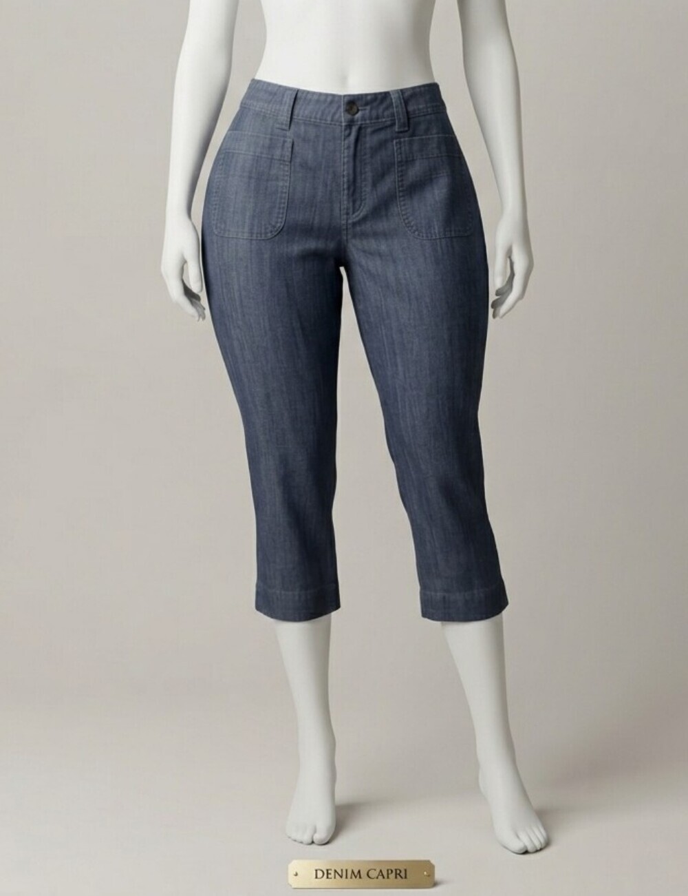 New York & Company Denim Capri Jeans Pre-owned Size ( 16 )